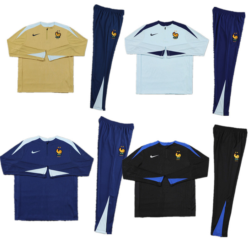New France training coat jacket  jersey kids kit adult kit New 24 25 France training coat jacket soccer jersey 10-20 days. It will arrive in your country