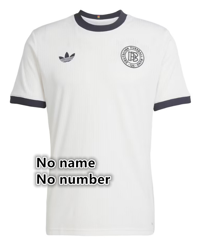 new Germany 125th Anniversary jersey 2025 2026  Home and away New adult  25/26 Germany soccer jersey 10-20 days. It will arrive in your country