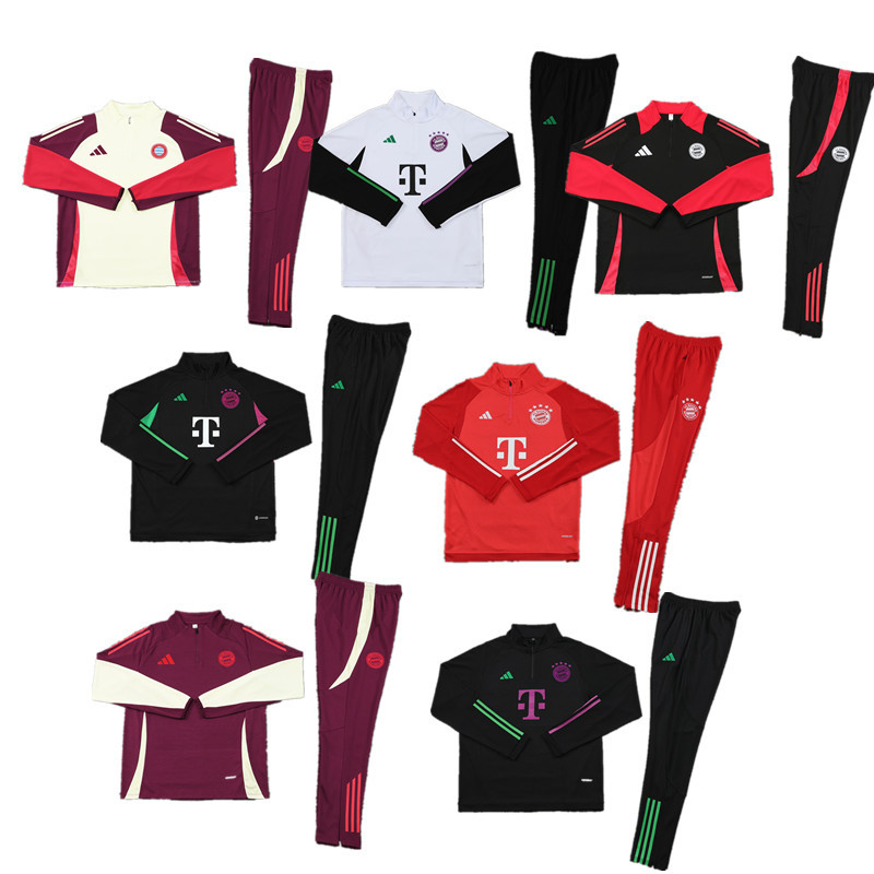 New Bayern Munich training coat jacket  jersey kids kit adult kit New 24 25 Bayern Munich training coat jacket soccer jersey 10-20 days. It will arrive in your country