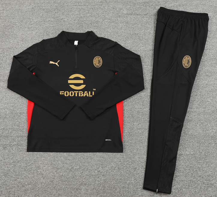 New AC Milan training coat jacket  jersey kids kit adult kit New 24 25 AC Milan training coat jacket soccer jersey 10-20 days. It will arrive in your country