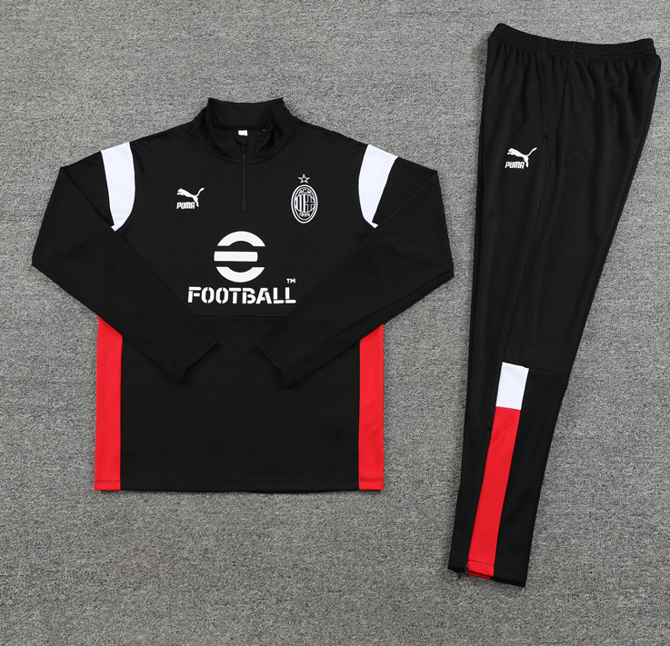 New AC Milan training coat jacket  jersey kids kit adult kit New 24 25 AC Milan training coat jacket soccer jersey 10-20 days. It will arrive in your country