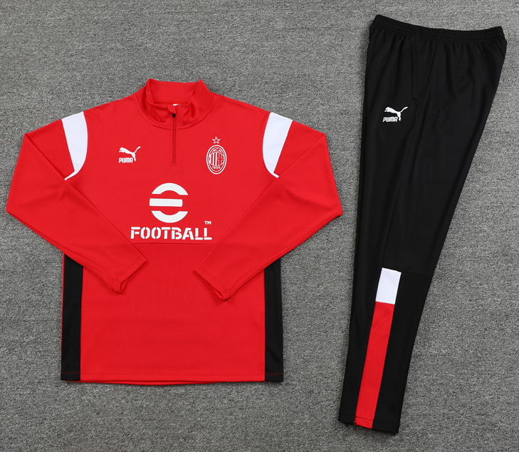 New AC Milan training coat jacket  jersey kids kit adult kit New 24 25 AC Milan training coat jacket soccer jersey 10-20 days. It will arrive in your country