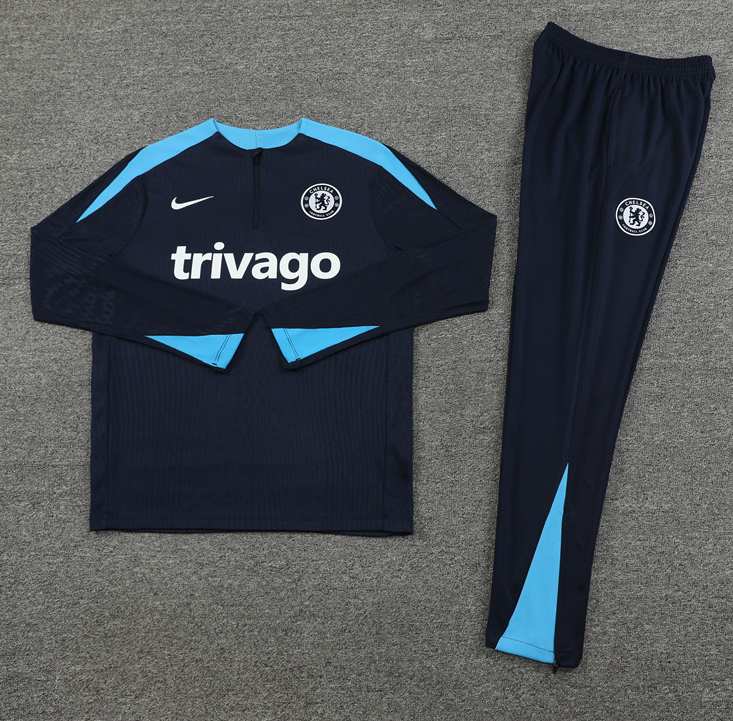 New Chelsea training coat jacket  jersey kids kit adult kit New 24 25 Chelsea training coat jacket soccer jersey 10-20 days. It will arrive in your country