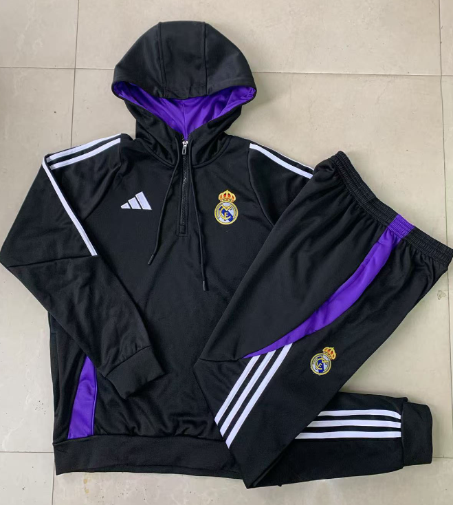 24 25 New Real Madrid training coat jacket  jersey adult kit New 24 25 Real Madrid coat jacket soccer jersey 10-20 days. It will arrive in your country