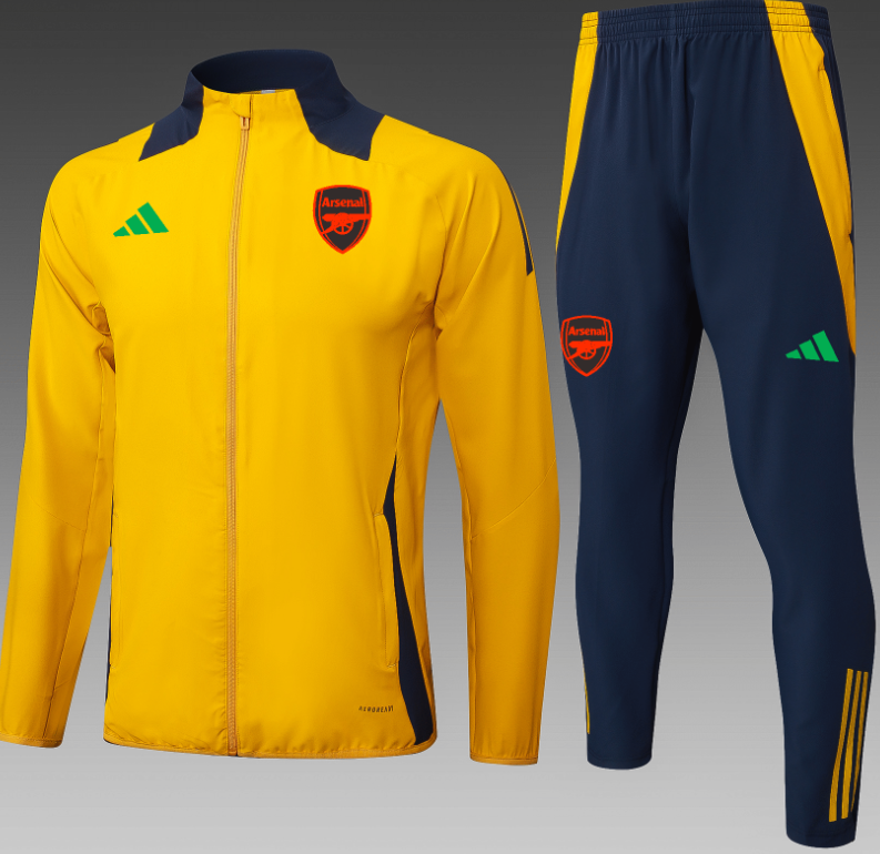 24 25 New Arsenal  training coat jacket  jersey adult kit New 24 25 Arsenal coat jacket soccer jersey 10-20 days. It will arrive in your country