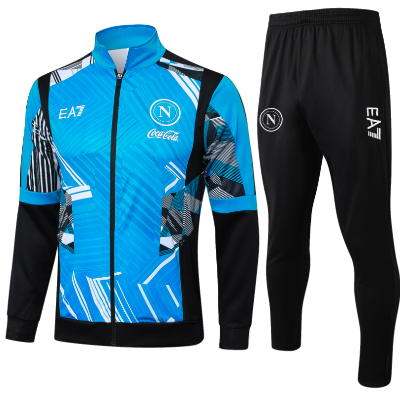 New Naples training coat jacket  jersey kids kit adult kit New 24 25 Naples coat  jacket soccer jersey 10-20 days. It will arrive in your country