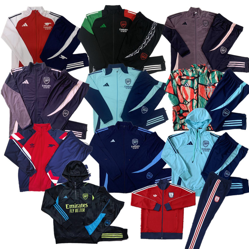 New Arsenal  training coat jacket  jersey kids kit adult kit New 24 25 Arsenal coat jacket soccer jersey 10-20 days. It will arrive in your country
