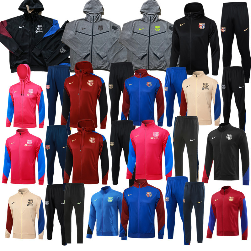 24 25 New Barcelona training coat jacket  jersey adult kit New 24 25 Barcelona coat jacket soccer jersey 10-20 days. It will arrive in your country