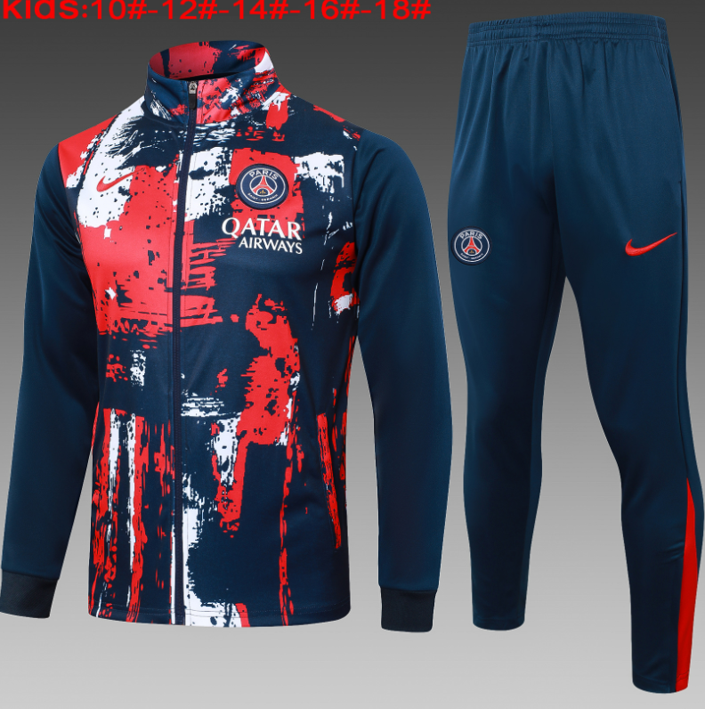 New psg training coat jacket  jersey kids kit adult kit New 24 25 psg coat jacket soccer jersey 10-20 days. It will arrive in your country
