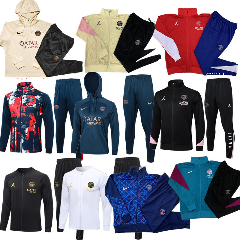 New psg training coat jacket  jersey kids kit adult kit New 24 25 psg coat jacket soccer jersey 10-20 days. It will arrive in your country