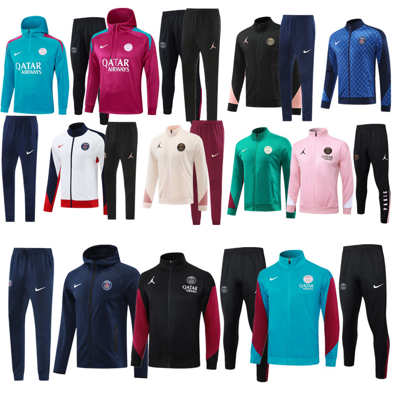 24 25 New psg training coat jacket  jersey adult kit New 24 25 psg coat jacket soccer jersey 10-20 days. It will arrive in your country