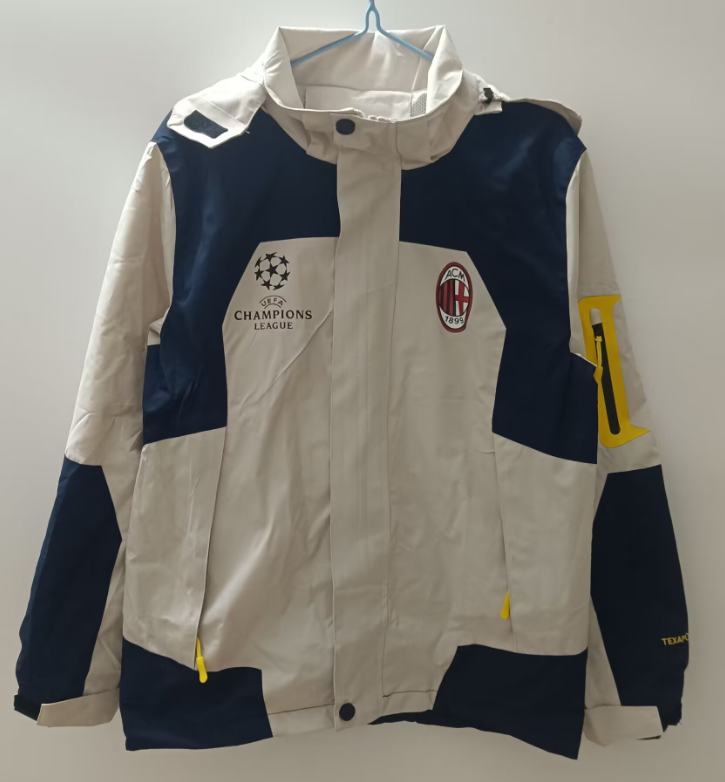 New AC Milan Trench coatcoat jacket  jersey adult kit New 24 25 AC MilanTrench coat coat  jacket soccer jersey 10-20 days. It will arrive in your country