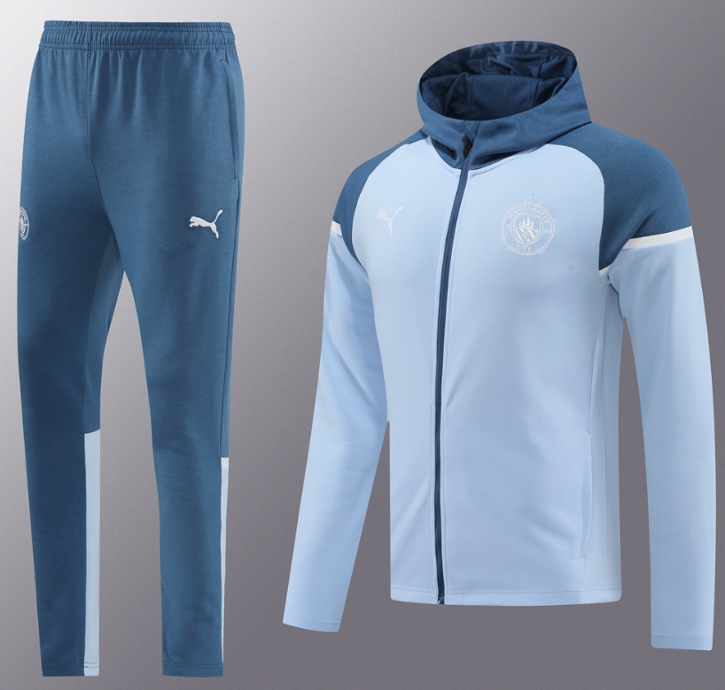 25 26 New Manchester City  training coat jacket  jersey kids kit adult kit New 24 25 Manchester City coat jacket soccer jersey 10-20 days. It will arrive in your country