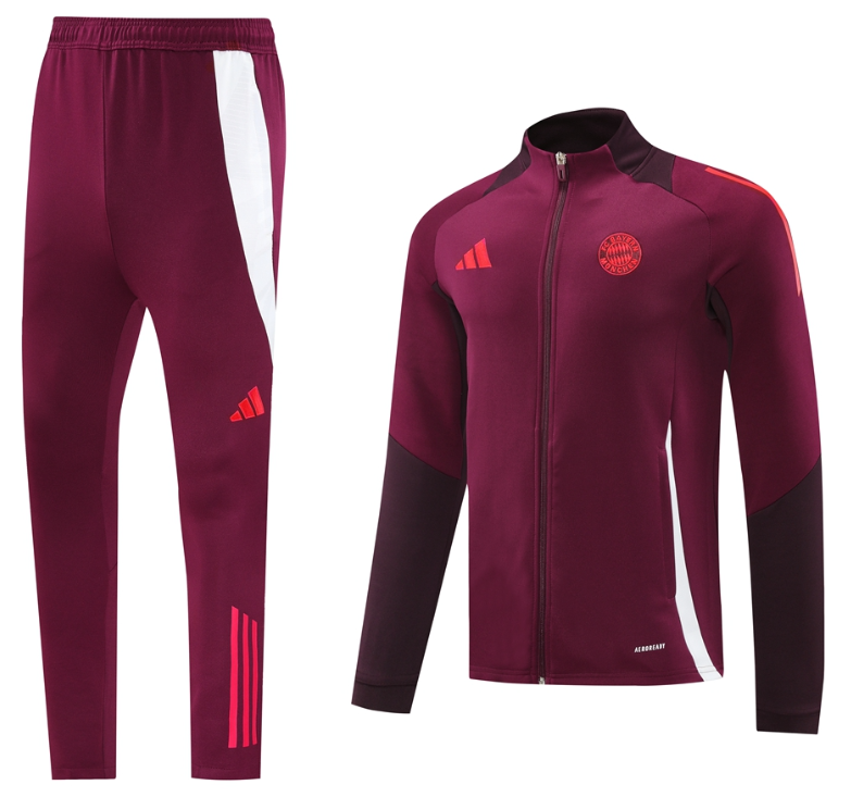 Bayern Munich training coat jacket  jersey kids kit adult kit New 24 25 Bayern Munich coat jacket soccer jersey 10-20 days. It will arrive in your country