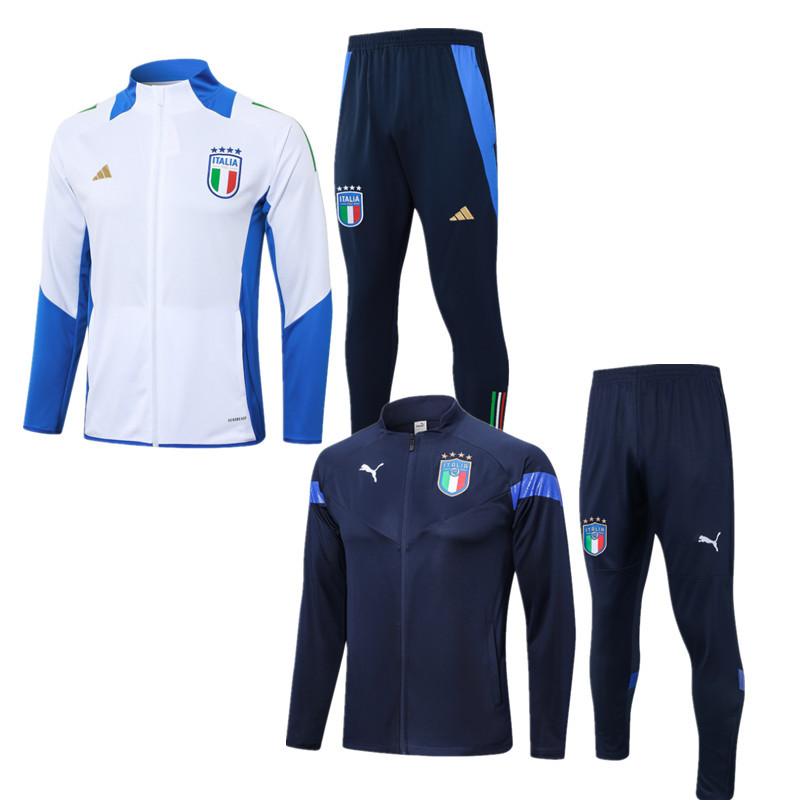 Italy training coat jacket  jersey kids kit adult kit New 24 25 Italy coat jacket soccer jersey 10-20 days. It will arrive in your country