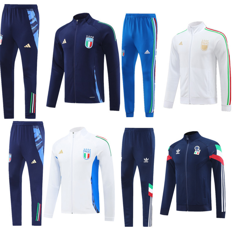 Italy training coat jacket  jersey  adult kit New 24 25 Italy coat jacket soccer jersey 10-20 days. It will arrive in your country
