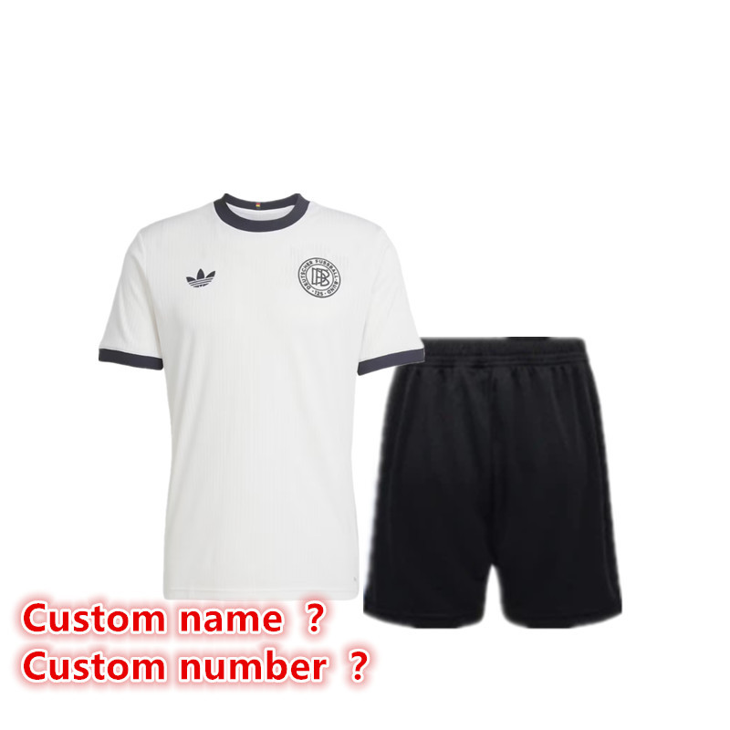 new Germany 125th Anniversary jersey adult kit kids kit 2025 2026 Home and away New adult 25/26 Germany soccer jersey  10-20 days. It will arrive in your country