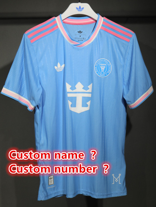 Player edition Inter Miami  jersey Home and away New adult 25 26 Inter Miami  soccer jersey 10-20 days. It will arrive in your country
