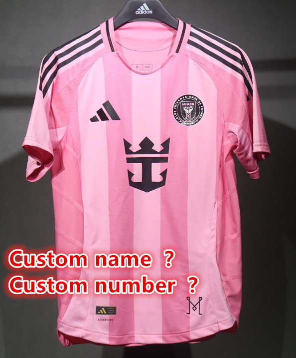 Player edition Inter Miami  jersey Home and away New adult 25 26 Inter Miami  soccer jersey 10-20 days. It will arrive in your country