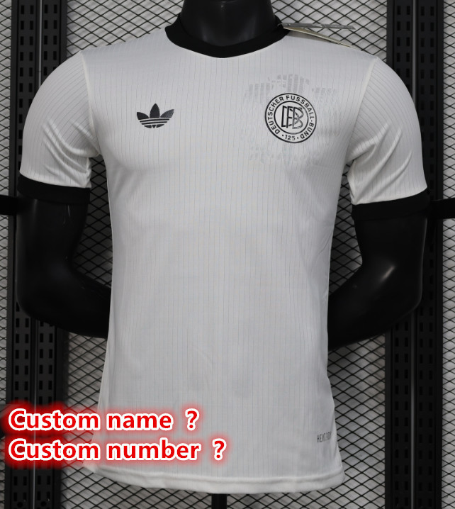 Player edition Germany 125th anniversary 25 26  Home and away New adult Germany soccer jersey 10-20 days. It will arrive in your country days. It will arrive in your country