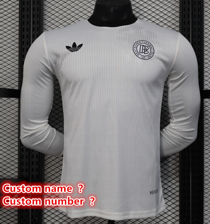 Player edition Germany 125th anniversary 25 26  Home and away New adult Germany soccer jersey 10-20 days. It will arrive in your country days. It will arrive in your country
