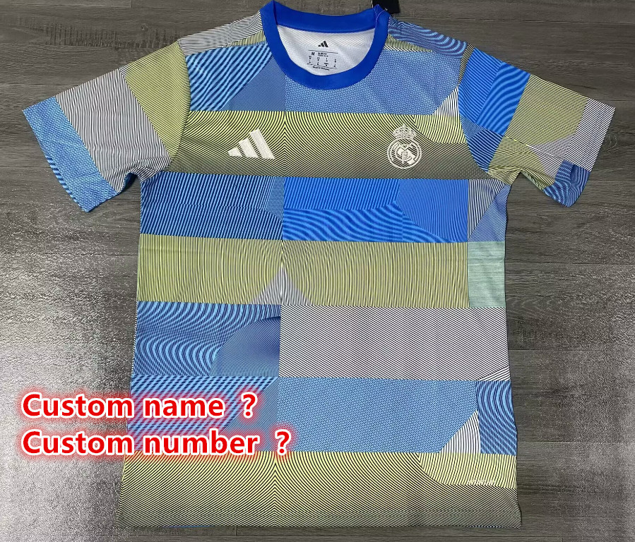 25 26 Real Madrid jersey New adult  2025 2026 Real Madrid soccer jersey 10-20 days. It will arrive in your countr