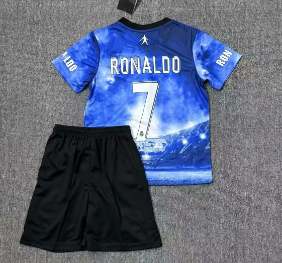 Real Madrid new R0NALDO  jersey 2025 2026  Home and away New kids kit  25/26 R0NALDO soccer jersey 10-20 days. It will arrive in your country