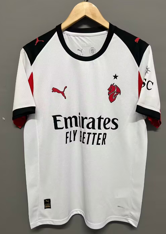 25 26 AC Milan  jersey 2024 2025 Home and away adult 2025 2026 AC Milan soccer jersey 10-20 days. It will arrive in your country