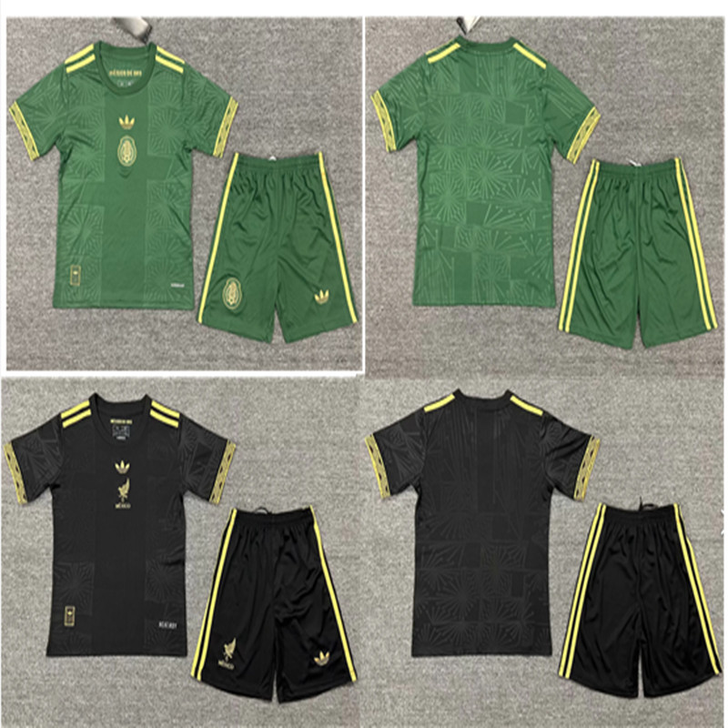 Mexico Golden Ball special edition jersey 25 26  kids kit Home Third away New adult 2025 2026 Mexico soccer jersey 10-20 days. It will arrive in your country