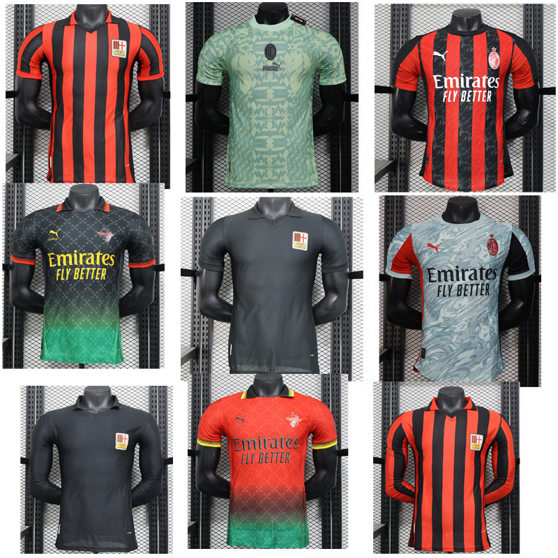 25 26 AC Milan Player edition  jersey Home and away New adult 25 26 AC Milan soccer jersey 10-20 days. It will arrive in your country