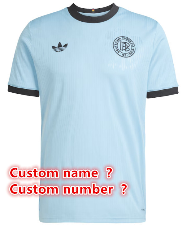 new Germany 125th Anniversary jersey 2025 2026  Home and away New adult  25/26 Germany soccer jersey 10-20 days. It will arrive in your country