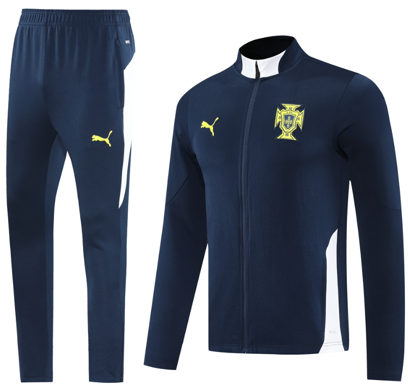 24 25 New Portugal training coat jacket  jersey adult kit New 24 25 Portugal coat jacket soccer jersey 10-20 days. It will arrive in your country