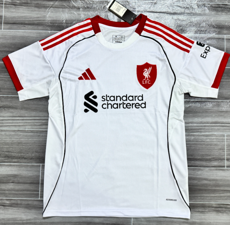 25 26  Liverpool adult jersey 2024 2025 Home and away 2025 2026 Liverpool soccer jersey 10-20 days. It will arrive in your country
