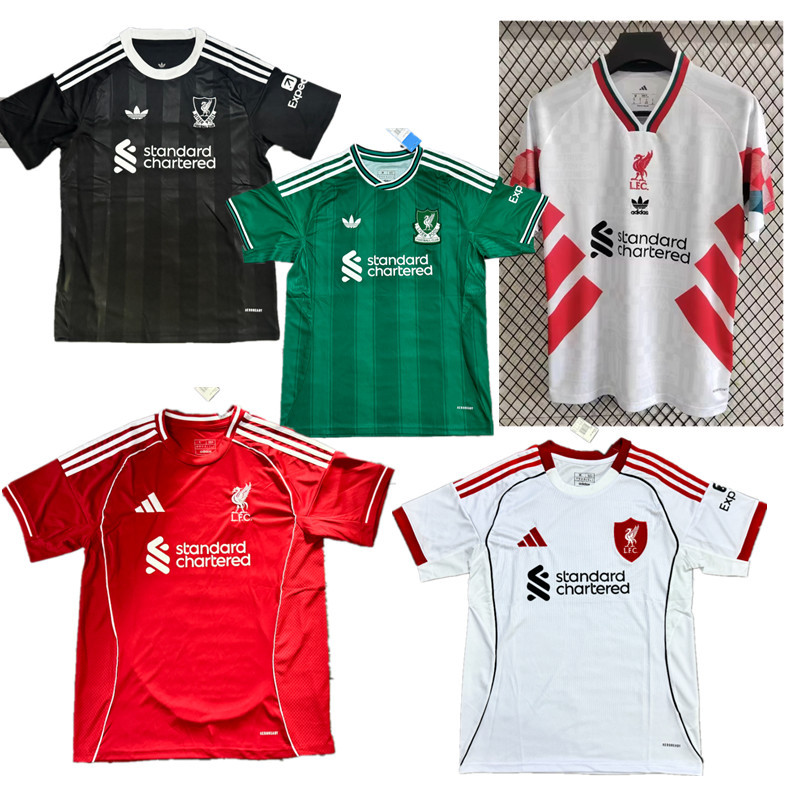 25 26  Liverpool adult jersey 2024 2025 Home and away 2025 2026 Liverpool soccer jersey 10-20 days. It will arrive in your country