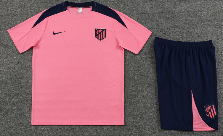 Atletico Madrid jersey Pocket zipper pants kids kit New training  adult kit  Home and away 25 26 Atletico Madrid soccer jersey 10-20 days. It will arrive in your country