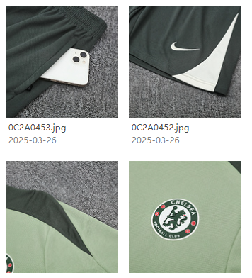 Chelsea  jersey Pocket zipper pants kids kit New training  adult kit  Home and away 25 26 Chelsea soccer jersey 10-20 days. It will arrive in your country