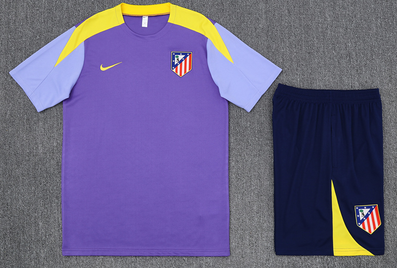 Atletico Madrid jersey Pocket zipper pants kids kit New training  adult kit  Home and away 25 26 Atletico Madrid soccer jersey 10-20 days. It will arrive in your country