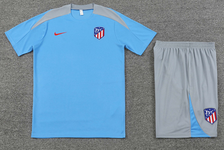 Atletico Madrid jersey Pocket zipper pants kids kit New training  adult kit  Home and away 25 26 Atletico Madrid soccer jersey 10-20 days. It will arrive in your country
