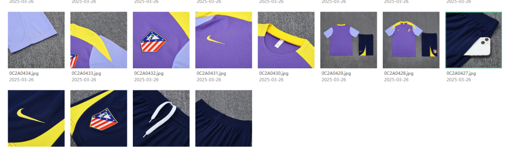 Atletico Madrid jersey Pocket zipper pants kids kit New training  adult kit  Home and away 25 26 Atletico Madrid soccer jersey 10-20 days. It will arrive in your country