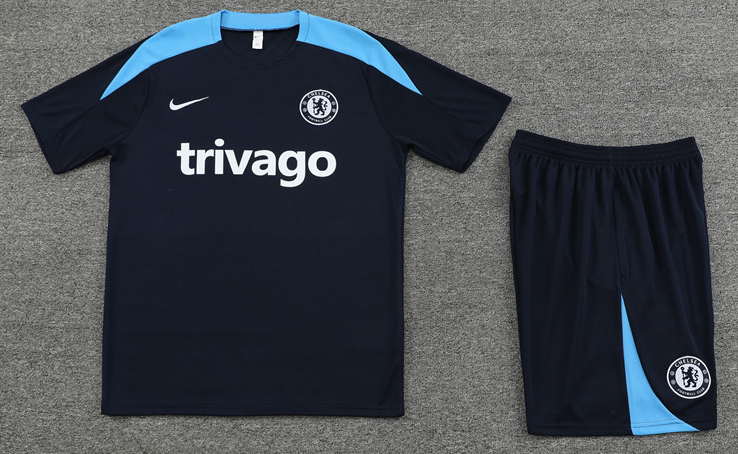 Chelsea  jersey Pocket zipper pants kids kit New training  adult kit  Home and away 25 26 Chelsea soccer jersey 10-20 days. It will arrive in your country
