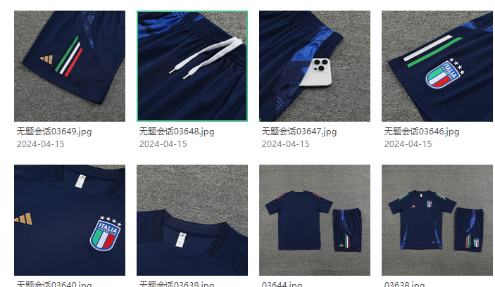 Italy  jersey Pocket zipper pants kids kit New training  adult kit  Home and away 25 26 Italy soccer jersey 10-20 days. It will arrive in your country