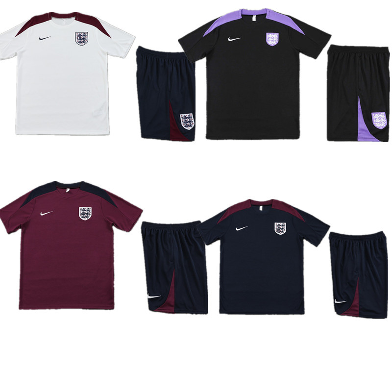 England jersey Pocket zipper pants kids kit New training  adult kit  Home and away 25 26 England soccer jersey 10-20 days. It will arrive in your country