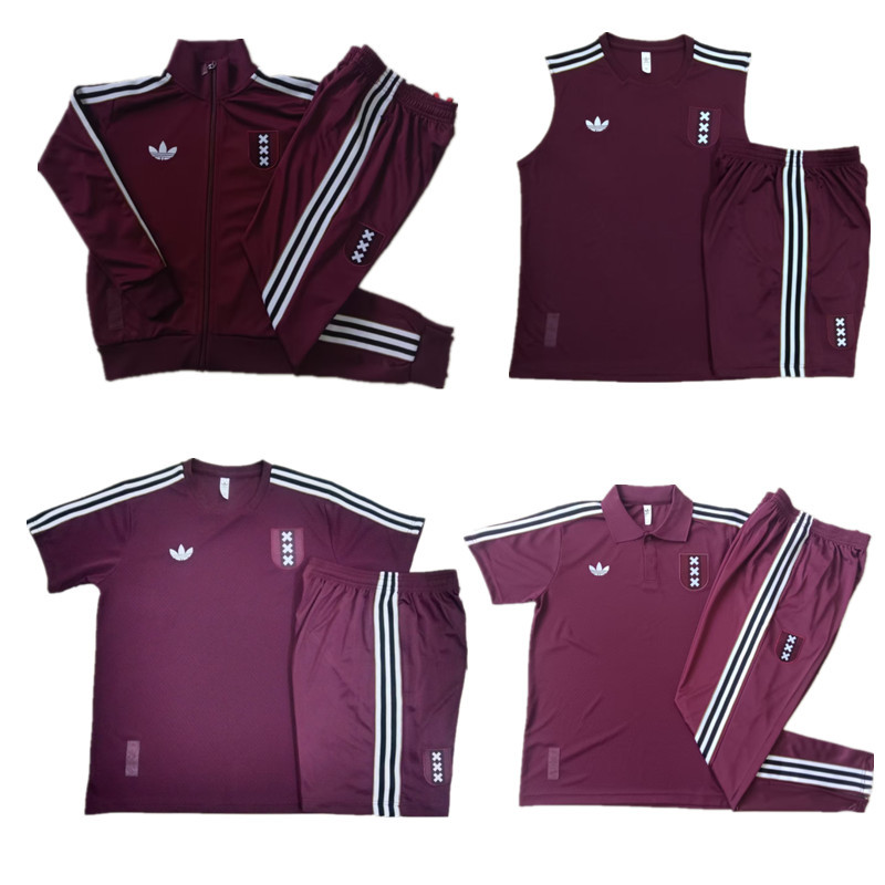 Ajax training coat jacket  jersey kids kit adult kit New 25 26 Ajax coat jacket soccer jersey 10-20 days. It will arrive in your country