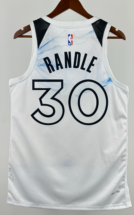 The Timberwolves NBA basketball jersey, 24 25  jersey, adult men's tank top jersey TOWNS 32 RANDLE 30  EDWARDS 5