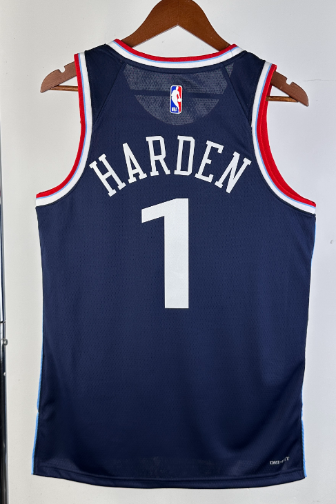 Clippers NBA basketball jersey,  jersey, adult men's tank top jersey GEORGE 13  LEONARD 2 HARDEN 1 WESTBROOK 0