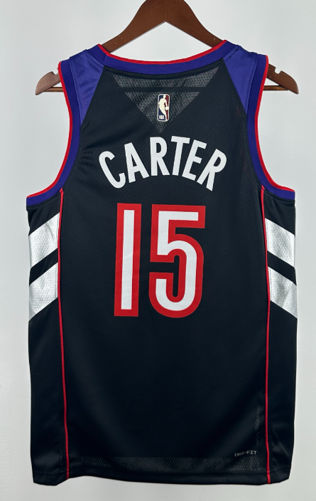 Raptors  NBA basketball jersey, 24 25  jersey, adult men's tank top jersey  CARTER 15 BARNES 4  BARRETT 9