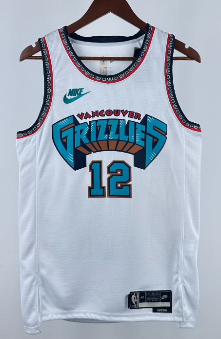 Grizzlies  NBA basketball jersey, 24 25  jersey, adult men's tank top jersey  ROSE 23 MORANT 12  KAWAMURA 17