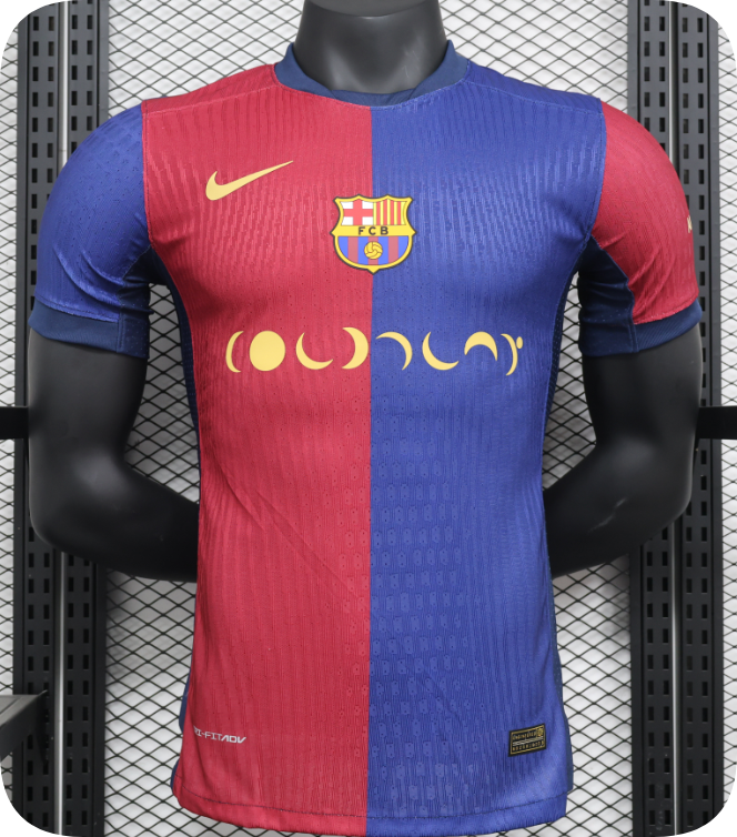 Barcelona Player edition  jersey 2024 2025  Home and away New adult 24 25 26 Barcelona soccer jersey 10-20 days. It will arrive in your country