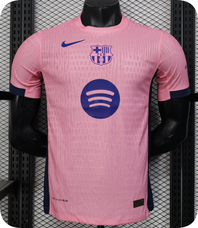 Barcelona Player edition  jersey 2024 2025  Home and away New adult 24 25 26 Barcelona soccer jersey 10-20 days. It will arrive in your country