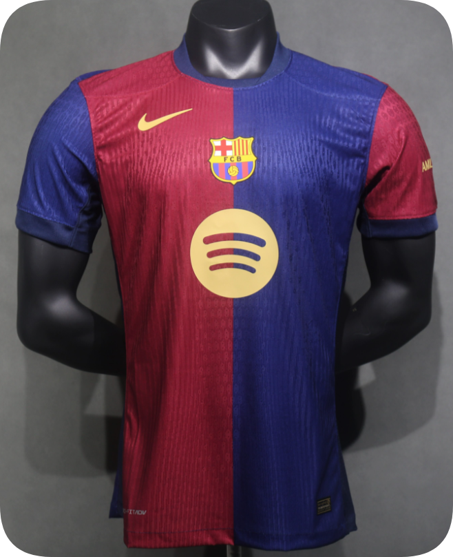 Barcelona Player edition  jersey 2024 2025  Home and away New adult 24 25 26 Barcelona soccer jersey 10-20 days. It will arrive in your country